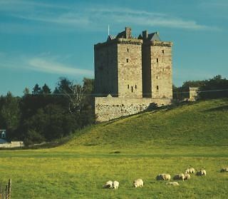 Borthwick Castle Hotel Gorebridge Exterior foto